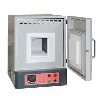 Высокотемпературная лабораторная печь 1400C Цифровая муфлевая печь 12L 12′′X8′′X8′′