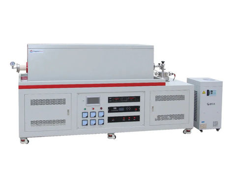 1700 CVD трубная печь с высокой степенью вакуума PT D80/1500/17